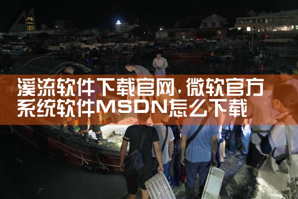 溪流软件下载官网
